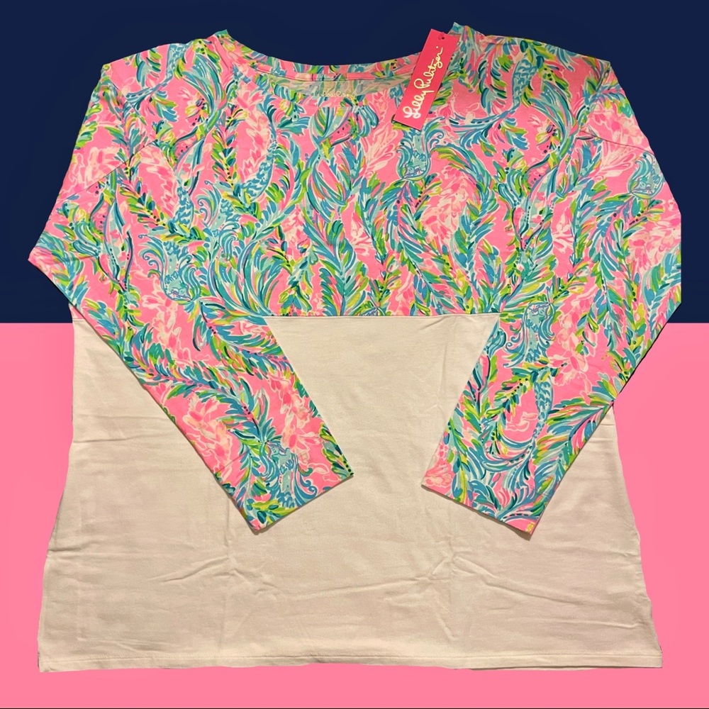 🌸 Lilly Pulitzer XXL Finn Top Sz XXL 🌸🍃